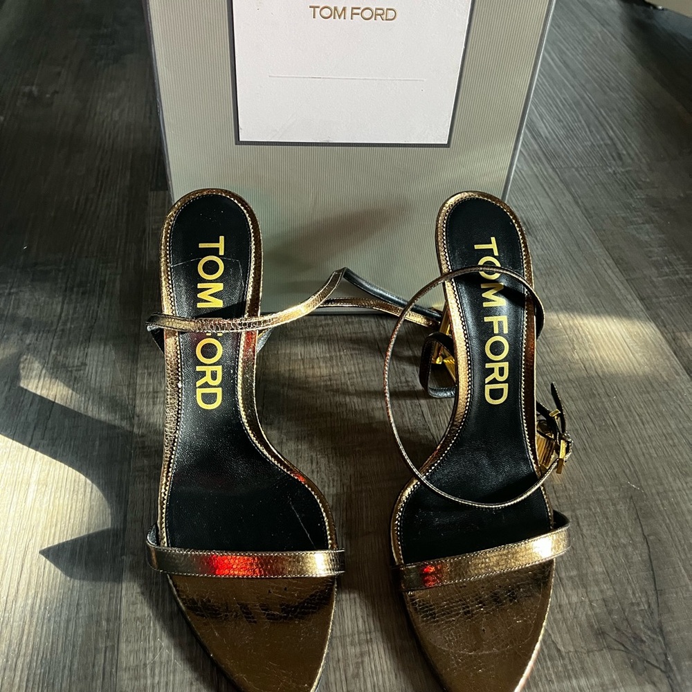 Tom Ford Women's Metallic Heels